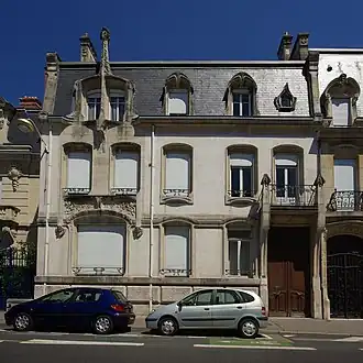 Façade classée du no&nbsp;52.
