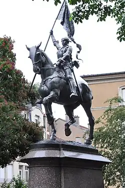 Statue équestre de Jeanne d'Arc (Emmanuel Frémiet, Nancy)
