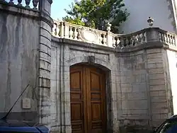 Façade de l'Hôtel Lunita-Visconti, au no&nbsp;6.