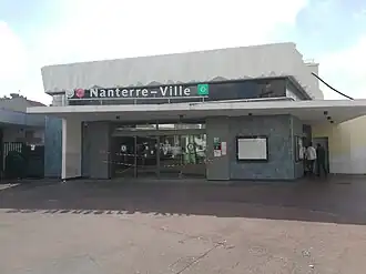 L'accès no&nbsp;1 « Boulevard de la Seine ».