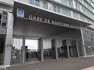Image illustrative de l’article Gare de Nanterre-La Folie