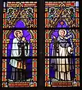 Saint Louis-Marie Grignion de Montfort et saint Dominique.