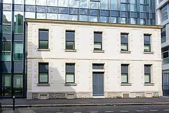 Façade de l'ancienne maison de l'horticulteur Jules Bécigneul