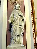 Statue du Sacré-Cœur.
