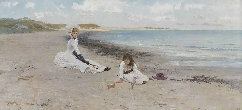 Nantucket Beach, 1885Collection privée, vente 2018