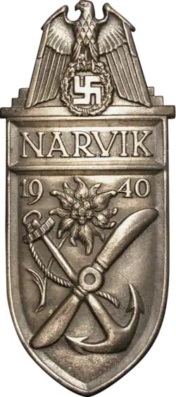Plaque de bras Narvik