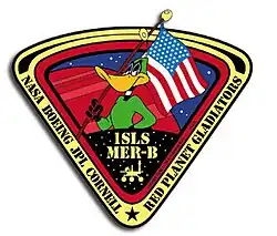 Duck Dodgers, logo et mascotte de la mission du rover Opportunity