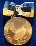 Médaille du centenaire du 88e&nbsp;régiment d'infanterie le 13 août 1908 (avers).