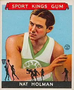 Nat Holman&nbsp;(en), meneur des Original Celtics de 1921 à 1928