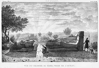 Statue monumentale de Natakamani, trouvée en 1821.