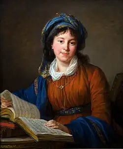 La Princesse Natalia Ivanovna Kourakinanee Golovina, 1797par Élisabeth Vigée Le BrunUtah Museum of Fine ArtsSalt Lake City