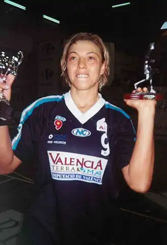 Natalia Morskova avec Valence en 2001