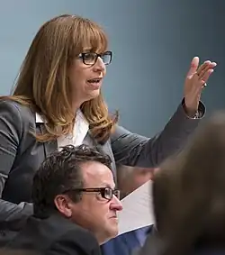 Nathalie Roy est députée de Montarville depuis 2012 pour la Coalition Avenir Québec.