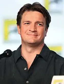 Nathan Fillion dans le rôle de Malcolm Reynolds.