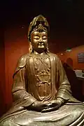 Dhyāni-mudrā. Statue de l'époque Ming. Taiwan, National Palace Museum.