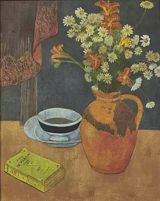 Paul Sérusier, Nature morte au livre de Platon, vers 1893.