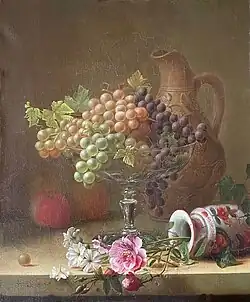 Nature morte aux raisins