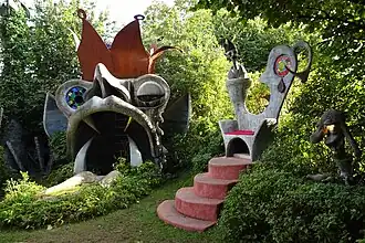 Schwarzenburg - Jardin des Gnomes : Pluto, le Roi du jardin (démolition 2016)