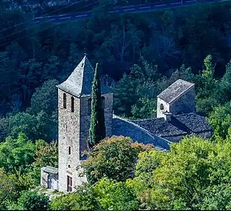 L'église Notre-Dame-des-Treilles.