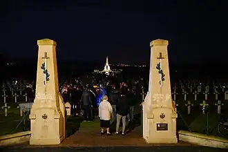 Son entrée un 11 novembre.