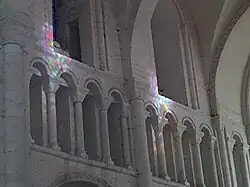 Nef de l'abbatiale Saint-Georges-de-Boscherville.