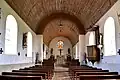 La nef de l'église Saint-Laurent.