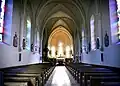 La nef de l'église.