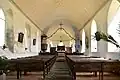 La nef de l’église Saint-Pierre.