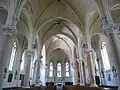 L'intérieur de l'église.