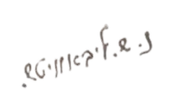 signature de Nehemiah Samuel Libowitz