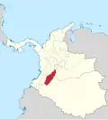 La province de Neiva en 1855