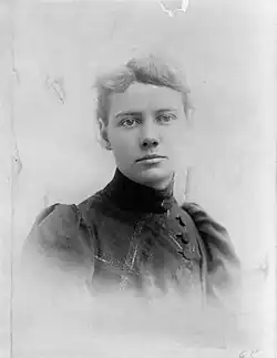 Portrait photographique de la journaliste Nellie Bly