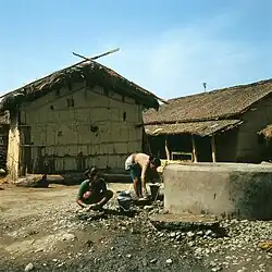 Un puits dans le Teraï.