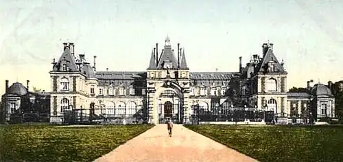 Nouveau château de Neudeck, détruit en 1961.