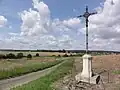 Vue surBéthancourt-en-Vaux du côté de Neuflieux.
