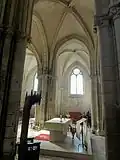Transept, vue nord-sud.