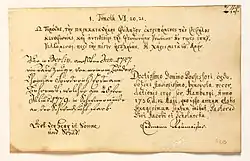 signature d'Erdmann Neumeister