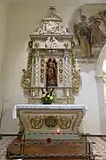 Autel secondaire de la Vierge (1735).