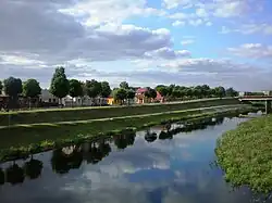 La rivière à Kėdainiai.