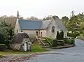 La chapelle Saint-Nicolas à Port-Manec'h : vue extérieure d'ensemble.
