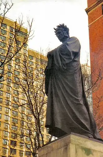 Monument à Dante, New York.