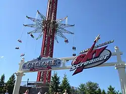 New England SkyScreamer à Six Flags New England