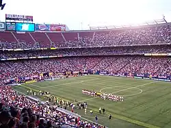 Photo du stade des MetroStars, le Giants Stadium.