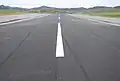 Piste de l'aéroport de Colonsay.