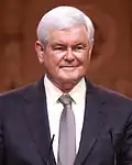 Newt Gingrich, 69&nbsp;ans, ancien représentant de la Géorgie (11 mai 2011 - 2 mai 2012).