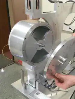 Photographie d'un calibreur newtonien