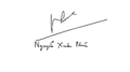 Signature de Nguyễn Xuân Phúc