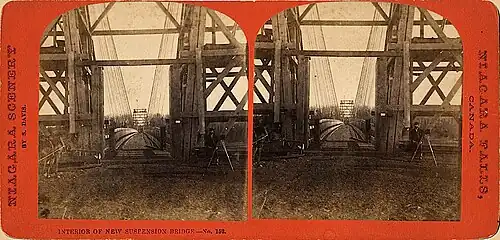 Le pont par Saul Davis, c. 1869.