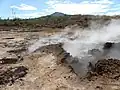 Fumerolle.