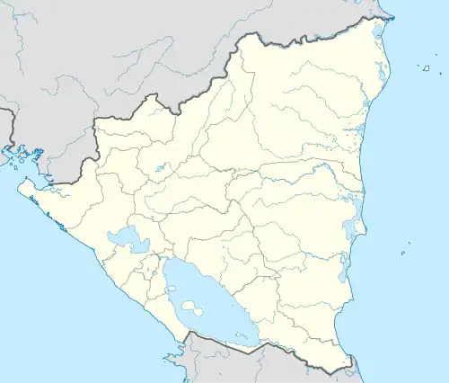 Voir sur la carte administrative du Nicaragua